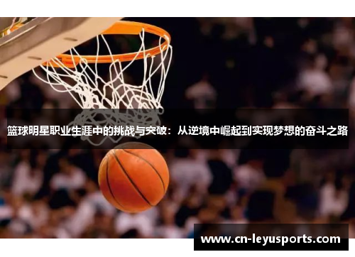 篮球明星职业生涯中的挑战与突破：从逆境中崛起到实现梦想的奋斗之路