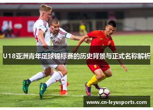 U18亚洲青年足球锦标赛的历史背景与正式名称解析